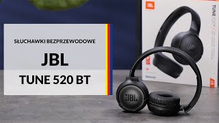 Słuchawki bezprzewodowe JBL Tune 520 BT – dane techniczne – RTV EURO AGD [upl. by Anneh]