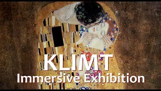 PARIS  Atelier des Lumières Gustav Klimt Immersive Art Exhibition [upl. by Questa]