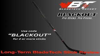 Long Term Review of the BladeTech Hockey Stick [upl. by Udela914]