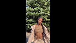 How To Do Faux Locs at Home shorts [upl. by Petit]