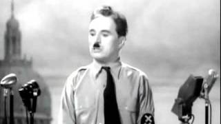 Charlie Chaplin final speech in The Great Dictator YouTube [upl. by Ahsinna]