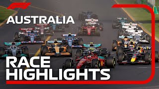 Race Highlights  2022 Australian Grand Prix [upl. by Ailugram]