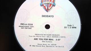 Deodato Are You For Real [upl. by Eimarrej]