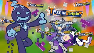 Puyo Puyo Tetris 2 BacktoBack Tspin Disaster [upl. by Ikciv689]