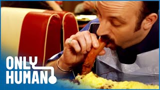 Beating the 2000000 Calorie Buffet Eating Competition Documentary Only Human [upl. by Mars]