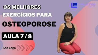 OSTEOPOROSE OS MELHORES EXERCÍCIOS 78  FLEXÕES DE BRAÇOS [upl. by Naus229]