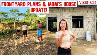 Front Yard Plans For Christmas And Moms House Update  vlogmas 2 [upl. by Notxed506]