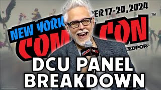 DC Studios NYCC Update  James Gunn Talks Superman Supergirl Lanterns and WHATS CANON [upl. by Nimrac]