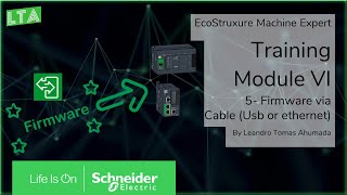 EcoStruxure Machine Expert Training  M65 Firmware via USB or Ethernet for M241M251 [upl. by Aihsyla440]