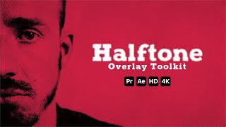 Halftone Overlays AE Tutorial [upl. by Trilley]