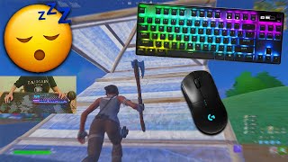 Leviathan Axe  Fortnite Ranked Gameplay 🏆 Relaxing Keyboard ASMR 🎧😴 [upl. by Maye266]