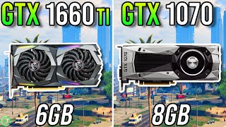 GTX 1660 Ti vs GTX 1070  Any Difference Or Not [upl. by Coats]