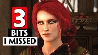 3 Triss Romance Related Bits I Missed in the Witcher 3 [upl. by Kopans]