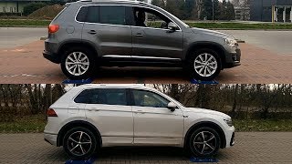 SLIP TEST  Volkswagen Tiguan I vs VW Tiguan II  4Motion  4x4testsonrollers [upl. by Mariam]