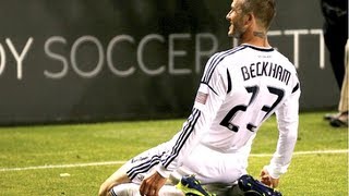 David Beckhams Best MLS Goal [upl. by Sweyn722]