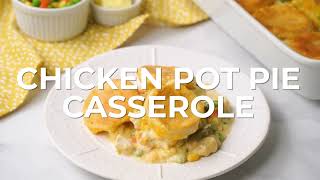 Chicken Pot Pie Casserole [upl. by Mehalick145]