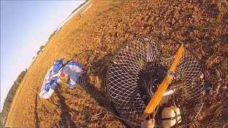 Most terrifying paramotor crash [upl. by Oiludbo]