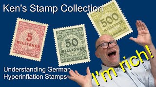 A Look at German Hyperinflation Surcharge Stamps [upl. by Ennirak]