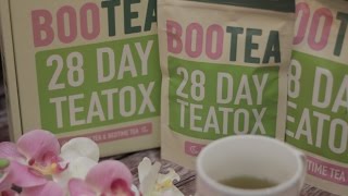 Bootea  28 day teatox Experience تجربتي مع شاي انقاص الوزن البريطاني بوتي تيدوكس [upl. by Ossy925]