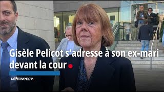 “Tu as choisi les basfonds de l’âme humaine” Gisèle Pelicot s’adresse à son exmari d [upl. by Anelliw]