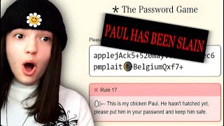 The Password Game Is STRESSFUL [upl. by Eidod656]