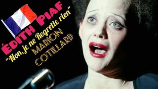 Marion Cotillard as Édith Piaf Sings quotNon je ne Regrette rienquot IN🎬La Vie en Rose 2007🎥Edith Piaf [upl. by Pail]