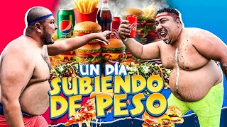 🔥RETO UN DIA SUBIENDO DE PESO CON EL CREW RETOJORJAIS NUEGADO VS BIG MOLINA🔥 [upl. by Us]