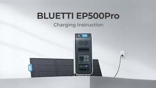 BLUETTI EP500Pro  How to Recharge [upl. by Mauve]