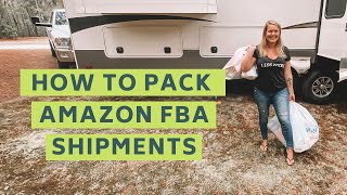 How To Pack an Amazon FBA Shipment for Retail Arbitrage [upl. by Patsy]