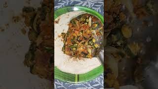 Bhindi jawari Ki roti Indian food recipe trending viral [upl. by Oeramed]