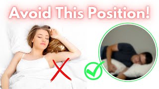 Shoulder Pain 3 Sleeping Positions to AVOID AT ALL COSTS [upl. by Sura]