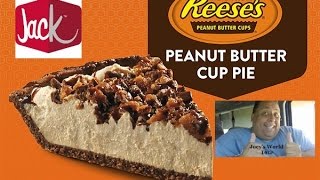 Jack In The Box  Reeses® Peanut Butter Cup Pie REVIEW [upl. by Hartmann]