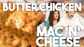 🍲 Butter Chicken Mac amp Cheese  Easy shortcut recipe  Kravings [upl. by Arny467]