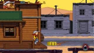 Lucky Luke SNES 1997 walkthrough part 1 [upl. by Assed]