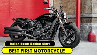 2024 Best first motorcycle Indian Scout Bobber Sixty [upl. by Ainex168]