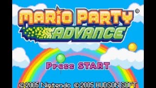 Mario Party Advance GBA  Shroom City Longplay [upl. by Rotce251]