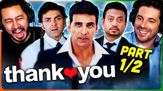 THANK YOU Movie Reaction Part 12  Akshay Kumar  Bobby Deol  Irrfan Khan  Suniel Shetty [upl. by Ji]