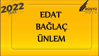 28 Sözcük Türleri  Edat Bağlaç Ünlem  RÜŞTÜ HOCA [upl. by Emie]