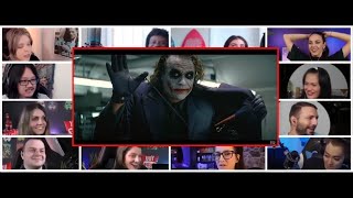 The Dark Knight  The Joker Meets The Mob Reaction Mashup  Heath Ledger [upl. by Ellemaj729]