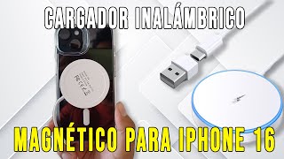 ¿Vale la pena Cargador Inalámbrico Magnético 15W Apple MagSafe para iPhone 1615141312 Pro Max [upl. by Afesoj]