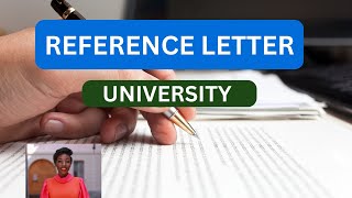 A reference letter that adds value to your study program amp scholarship application [upl. by Oppen]