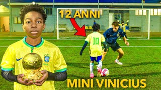 L’erede di VINICIUS ha 12 anni 😱 PALLONE D’ORO DEI BAMBINI fenomeno del calcio [upl. by Anytsirk608]