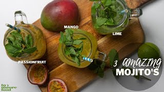 3 AMAZING Mojito recipes [upl. by Iatnwahs787]