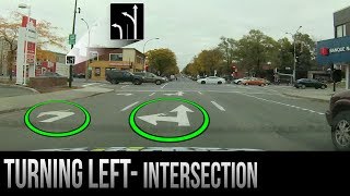 How to Turn Left at an Intersection [upl. by Genisia]