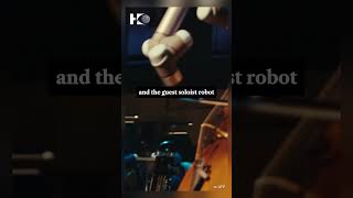 Robot plays cello with symphony orchestra [upl. by Meisel]