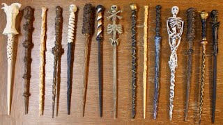 How To Make Harry Potter Wands DIY Witch and Wizard Magic Wands [upl. by Gascony912]