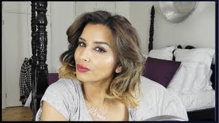 HAIR TUTORIAL  Quick 10min hair using only the Babyliss 38mm curling tongs [upl. by Inihor115]