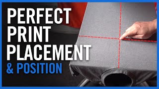 Heat Transfer Placement amp Position Guide  Stahls Transfer Express [upl. by Sillsby]