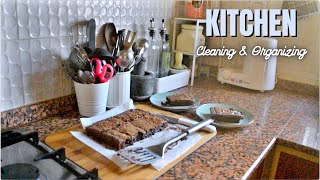 My Kitchen Cleaning amp Organizing  Motivation Vlog [upl. by Itsa]