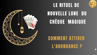 RITUEL DU CHEQUE DE L ABONDANCE [upl. by Findlay586]